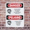 Signmission Safety Culture Sign, 7 in Width, Plastic, Rectangle, Bilingual OS-2PACK-DS-P-710-VS-1183 - alternate 3